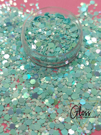 Colita de sirena azul