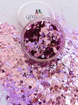 Colita de sirena rosa