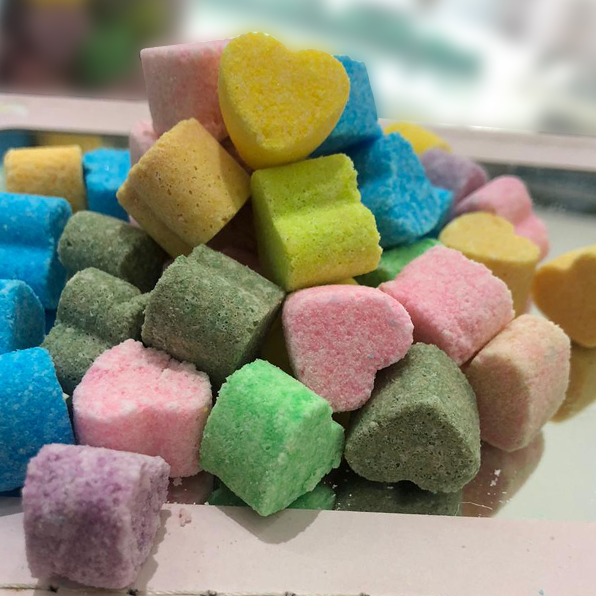 Bombas efervescentes y espumosas para manos