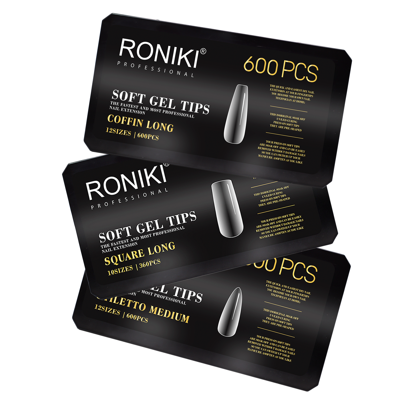Soft Gel Tips Roniki