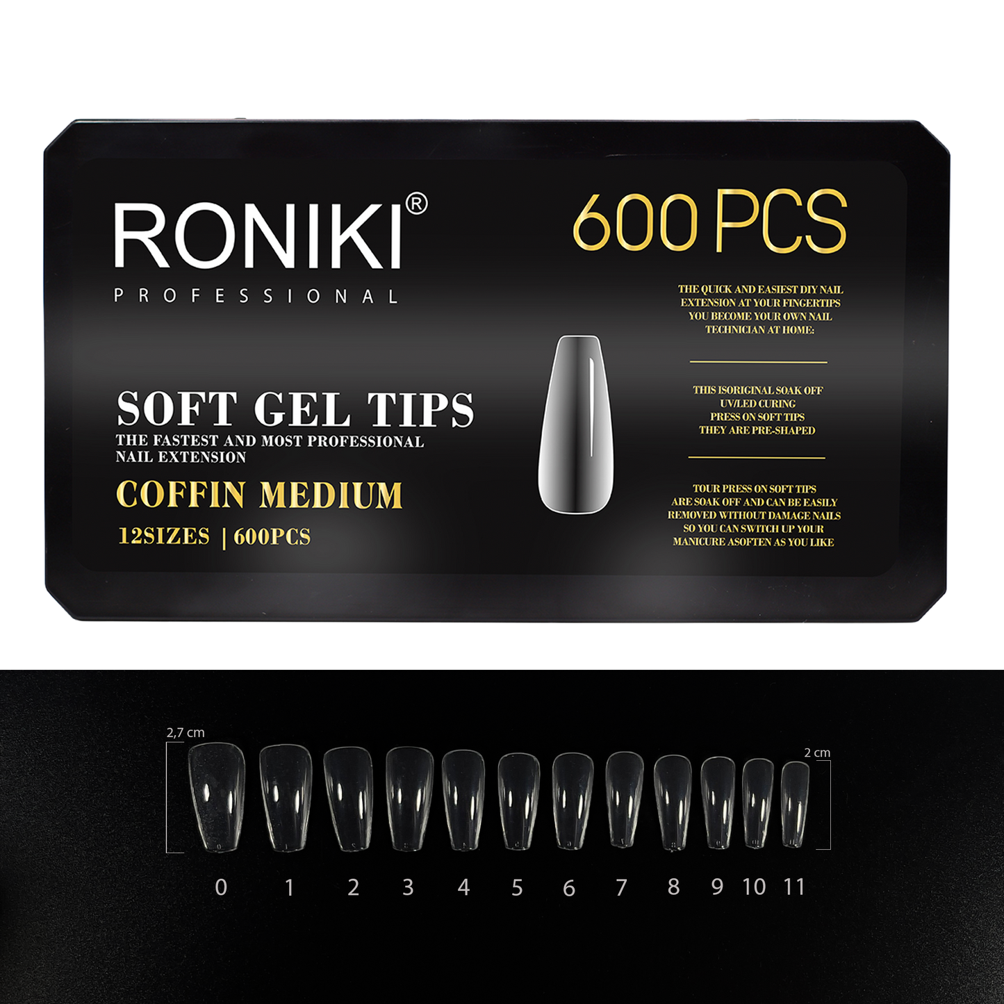 Soft Gel Tips Roniki