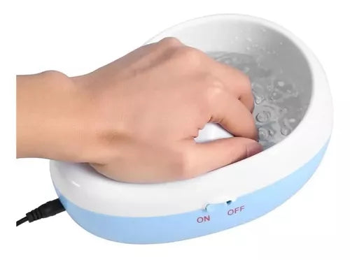 Tina de burbujas para manos