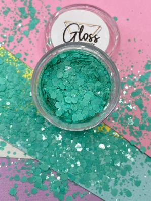 Colita de sirena verde