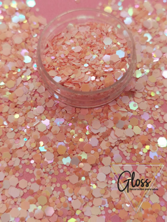 Colita de sirena rosada