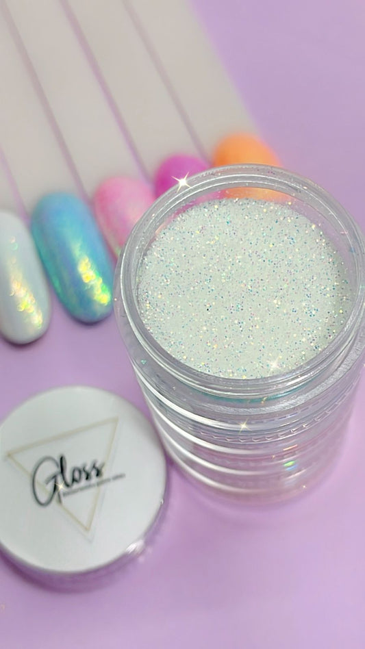 Torre de glitters pastel