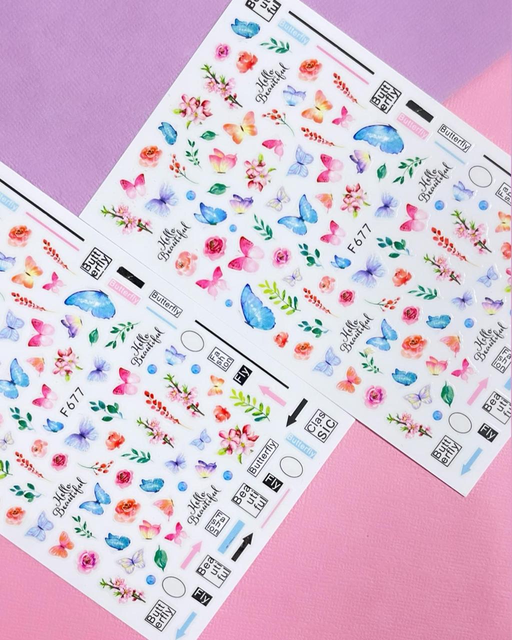 Stickers de mariposas