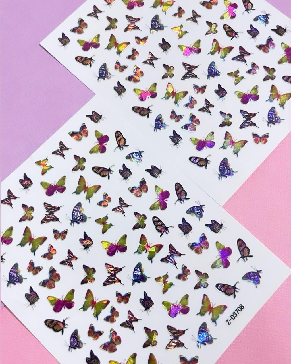 Stickers de mariposas