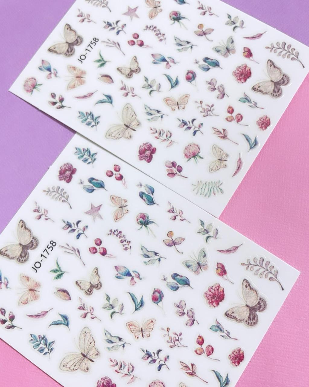 Stickers de mariposas