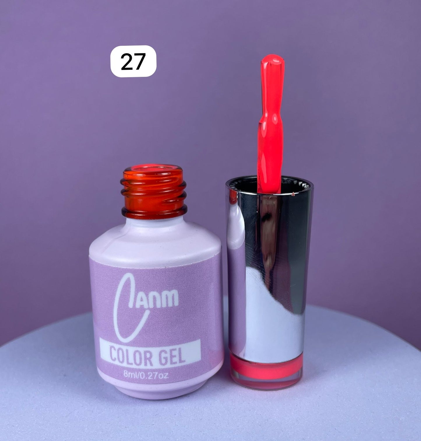 Esmalte canm 27 pasión frambuesa