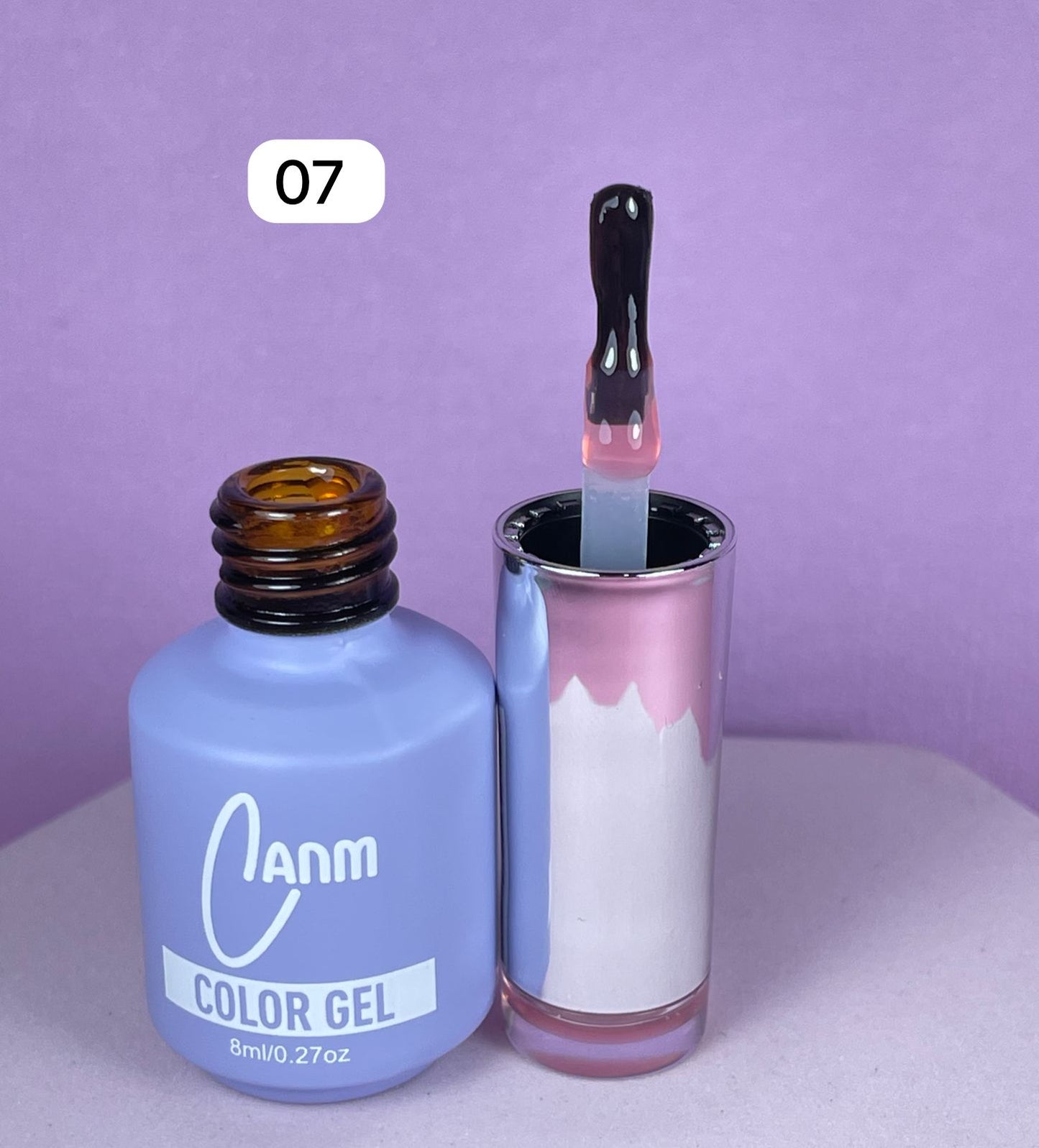 Esmalte canm 07 nieve rosa