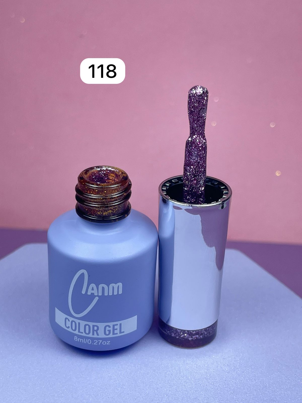 Esmalte canm 118 vanidad violeta